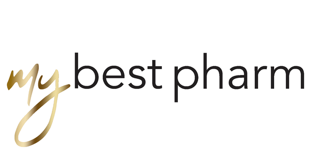 MyBestPharm logo on a white background