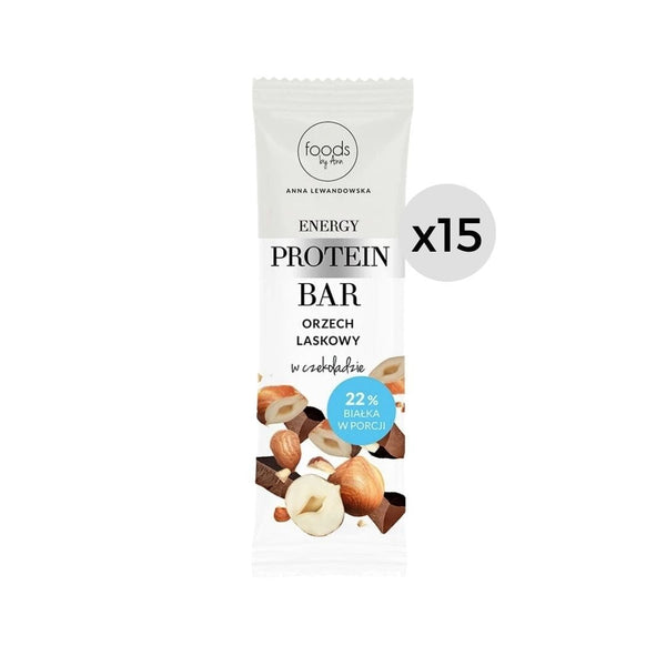Energy Protein Bar Hazelnut in chocolate 35g x15