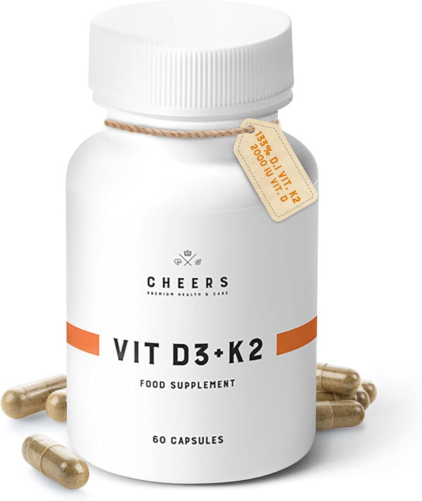 Vitamins D3+K2 The Biologically Active Vitamin Complex Cheers
