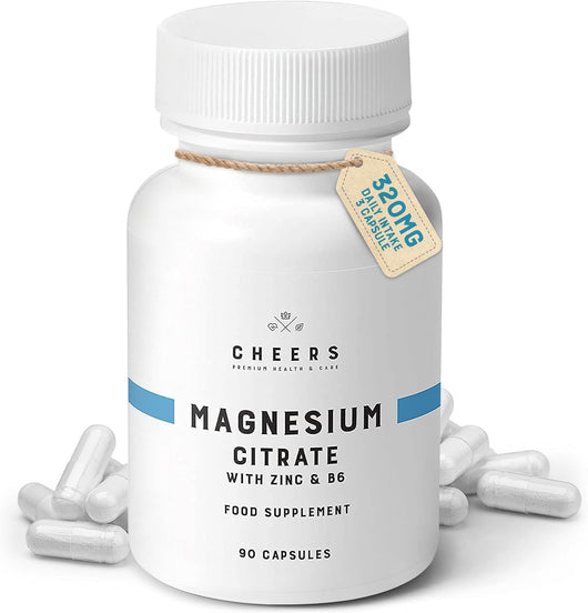 Magnesium Citrate with Zink and B6 from Cheers - E-Drug