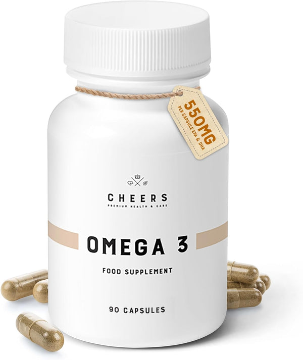 Kwasy tłuszczowe Omega3 – niezbędne wsparcie mózgu i ciała od Cheers