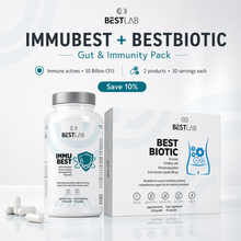 ImmuBest + BestBiotic – Gut & Immunity Pack