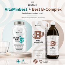 VitaMinBest + Best B-Complex – Daily Foundation Stack | BESTLAB