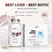 BestLiver + BestBiotic – Pakiet Oś Jelita-Wątroba | BESTLAB