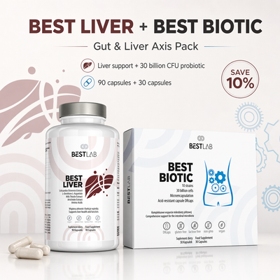 BestLiver + BestBiotic – Gut & Liver Axis Pack