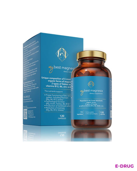 MyBestMagnesia - Five-Form Magnesium Complex with Nutrients - E-Drug