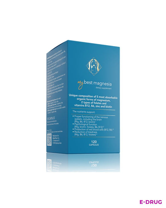 MyBestMagnesia - Five-Form Magnesium Complex with Nutrients - E-Drug