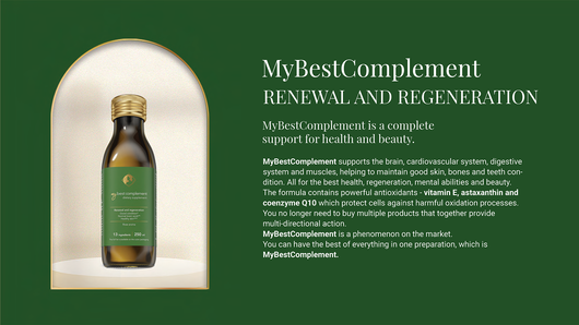 MyBestComplement - body and brain regeneration with omega-3, omega-6 and omega-9 acids - E-Drug