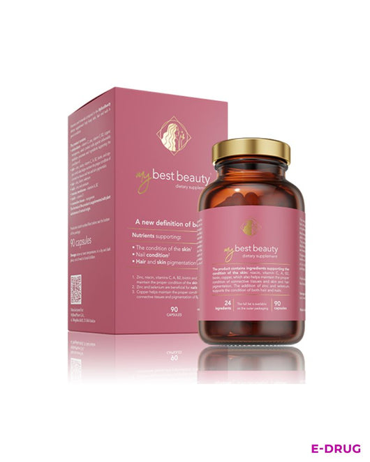 MyBestBeauty - 24 high-quality natural ingredients supporting your skin, hair and nails. MyBestpharm