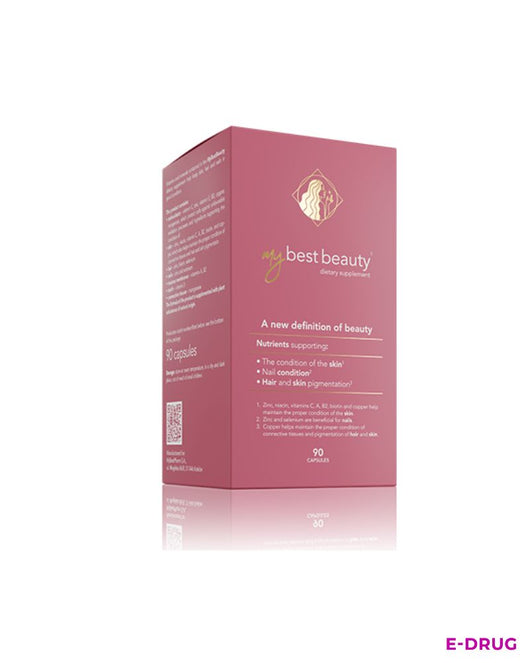 MyBestBeauty - 24 high-quality natural ingredients supporting your skin, hair and nails. - E-Drug