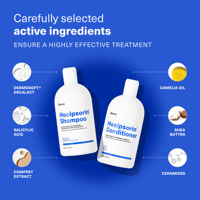 Dermz Healpsorin Scalp Set Shampoo and Conditioner - E-Drug
