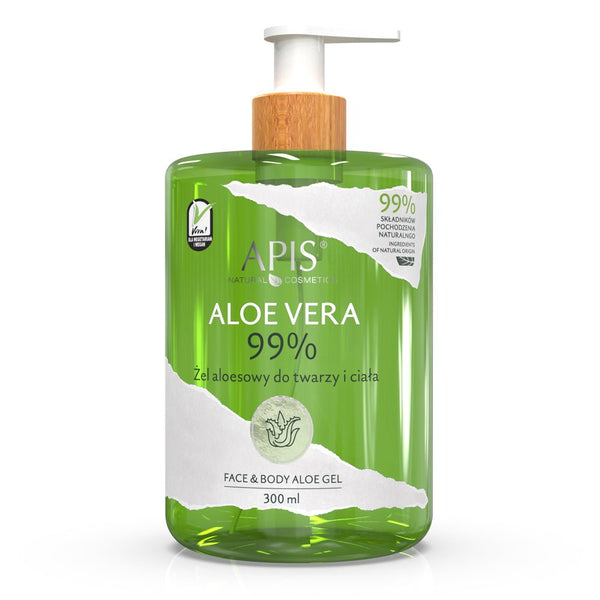 Aloe Vera - Żel aloesowy do twarzy i ciała 300 ml