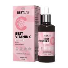 Best Vitamin C Junior – Children's Vitamin C Drops from Acerola – 45 Servings