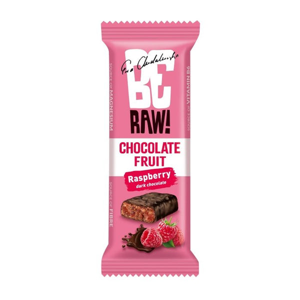 Chocolate Fruit Bar - Raspberry Dark chocolate 40g