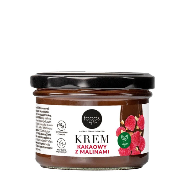 Cocoa cream with raspberries 200g