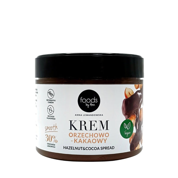 Hazelnut & Cocoa Spread 30% Smooth 250g