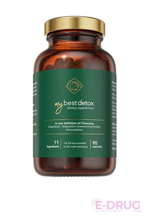 MyBestDetox - Your Plant-Based, Antioxidant-Rich Supplement for Balanced Lifestyle and Cognitive Health