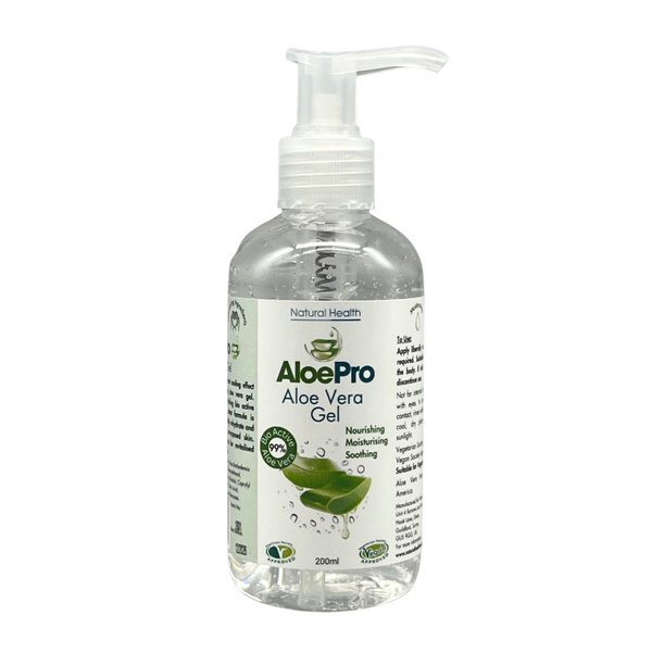 AloePro Natural Soothing Aloe Gel UK 200ml