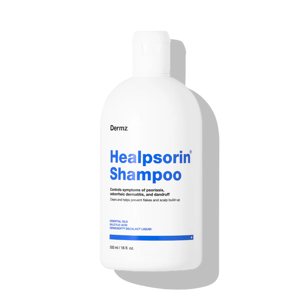 Hermz Healpsorin Terapeutyczny szampon na łuszczycę 500ml Kwas salicylowy i Dermosoft®1%