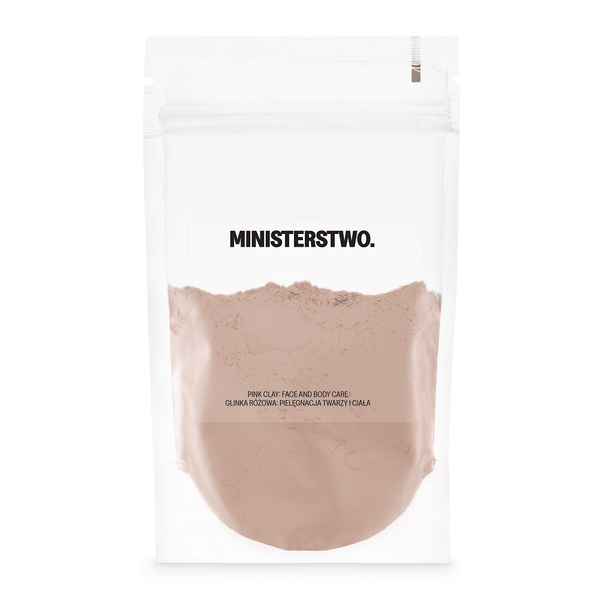 Glinka różowa: pielęgnacja twarzy i ciała 100g 