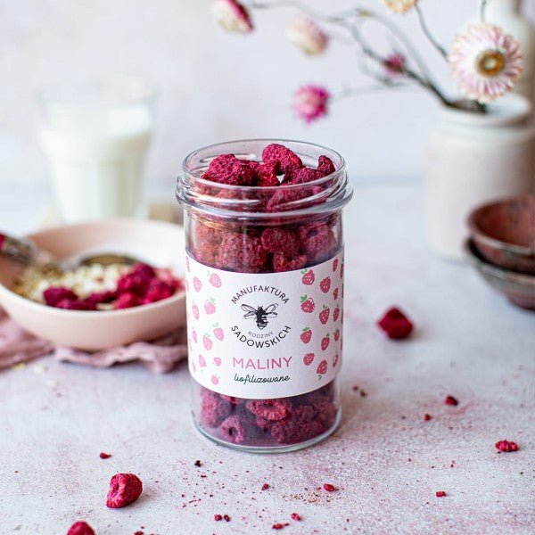 Freeze-dried raspberries 40g