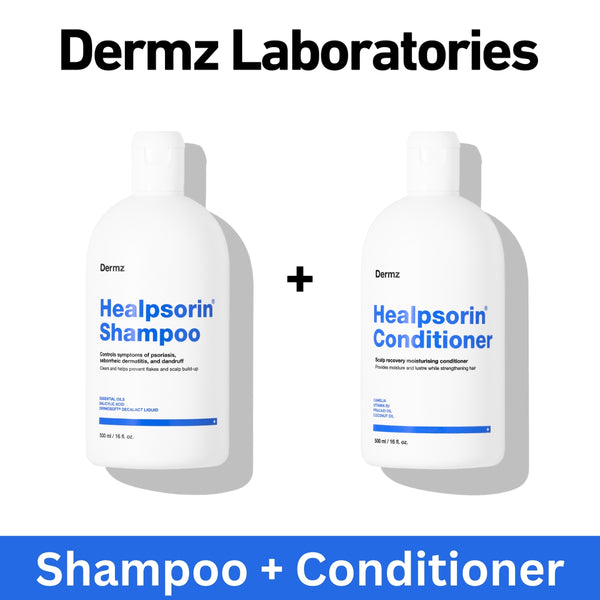 Dermz Healpsorin Set: Shampoo + Conditioner