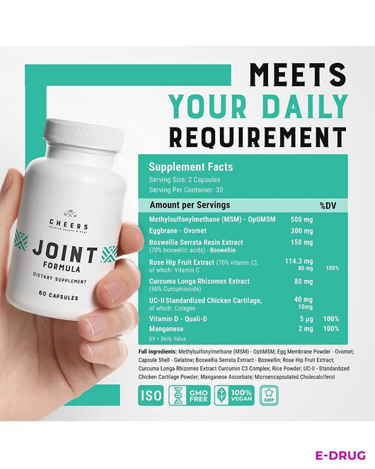 Advanced Joint Formula for Optimal Joint Health - Enhance Your Mobility with Cheers Cheers