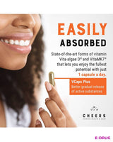 Vitamins D3+K2 The Biologically Active Vitamin Complex Cheers - E-Drug
