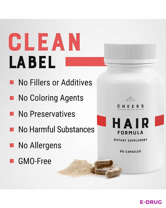 Hair Formula - Advanced Hair Strengthening and Growth Supplement from Cheers - E-Drug