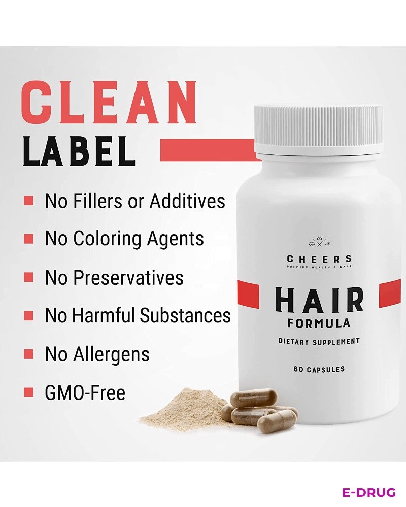 Hair Formula - Advanced Hair Strengthening and Growth Supplement from Cheers - E-Drug
