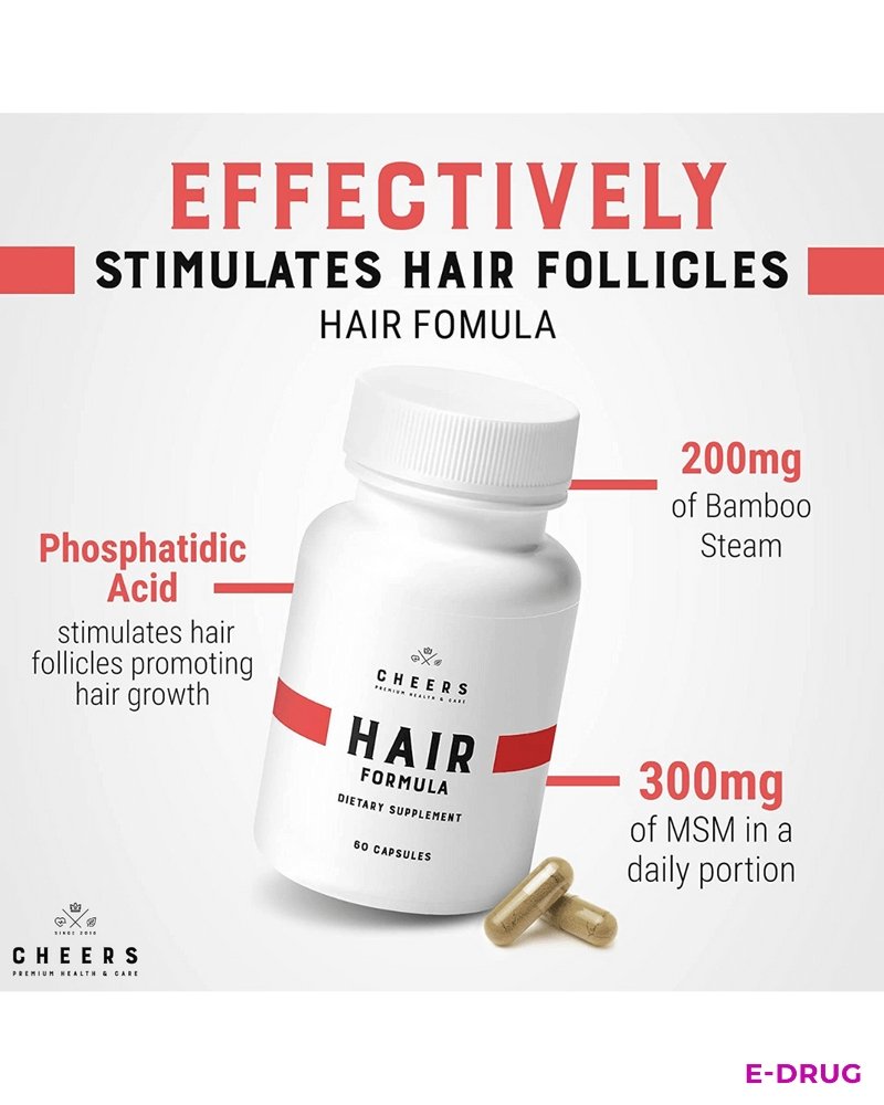 Hair Formula - Advanced Hair Strengthening and Growth Supplement from Cheers - E-Drug