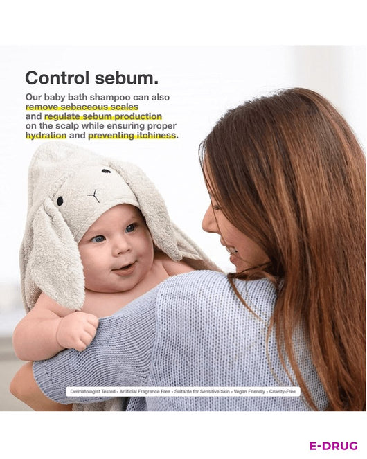 Hermz Healpsorin Baby & Kids Shampoo 300 ml - Gentle, Nourishing, & Protective 👶 Hermz
