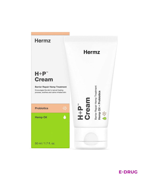 Hermz H+P Healing Probiotic Body Cream - Relief from Itching, Dryness, Redness Hermz