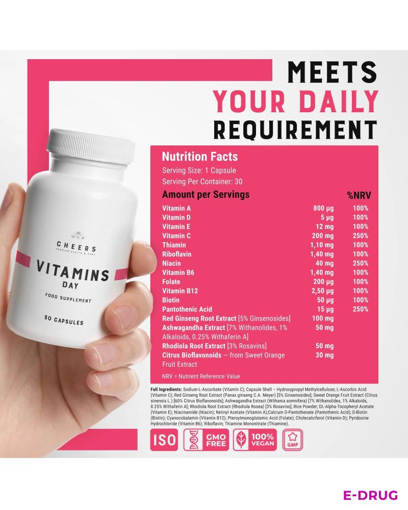 Multivitamin Duo Vitamins and Minerals - CHEERS - E-Drug