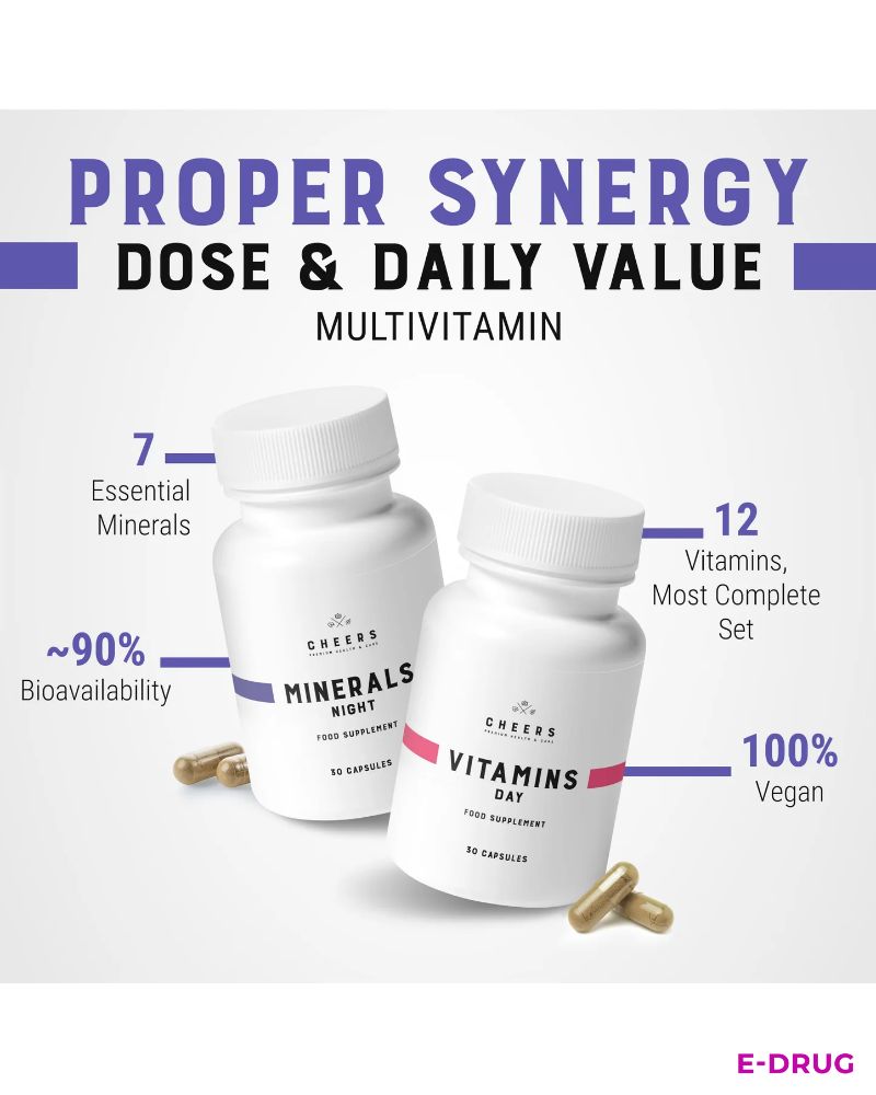 Multivitamin Duo Vitamins and Minerals - CHEERS - E-Drug