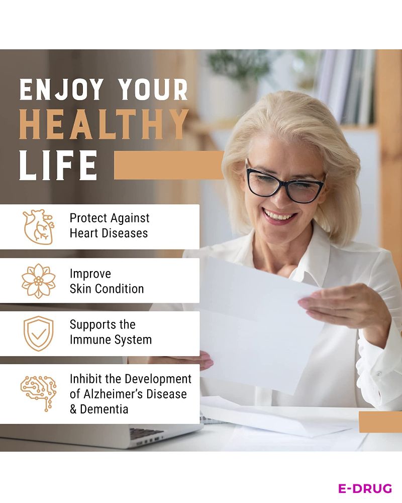 Omega3 Fatty Acids - Essential Brain and Body Support from Cheers - E-Drug