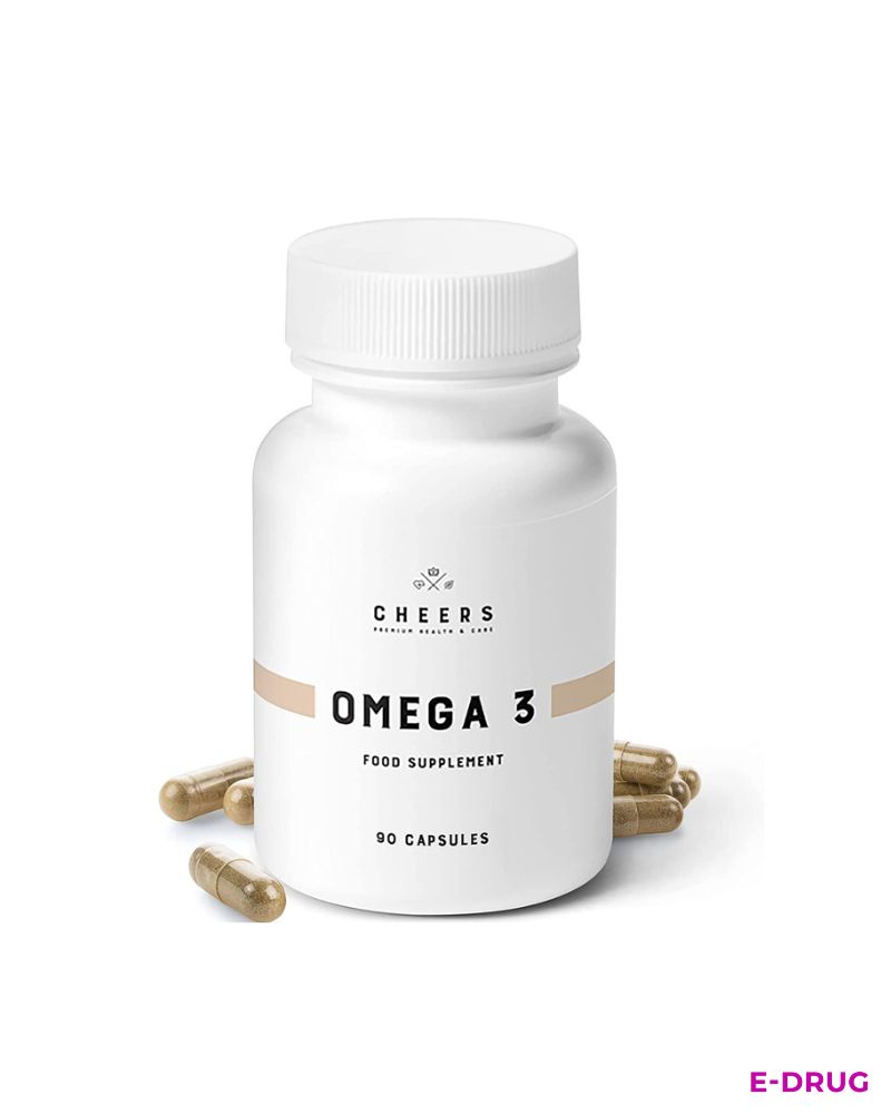 Omega3 Fatty Acids - Essential Brain and Body Support from Cheers - E-Drug